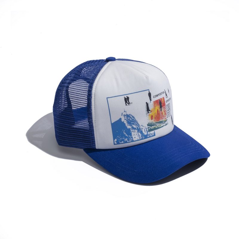 OPPOSITION TRUCKER BLUE HAT